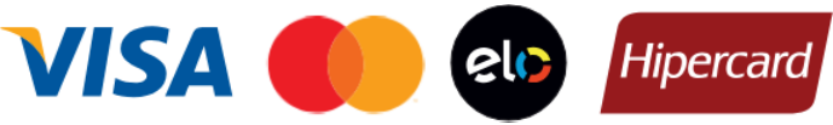 Cartões aceitos